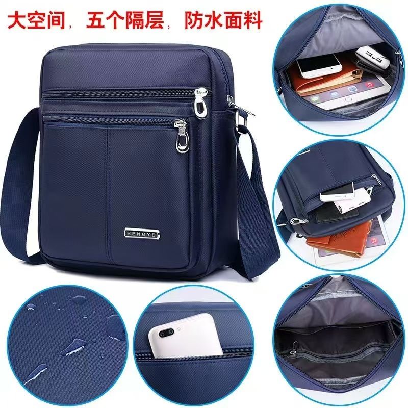 2024 Brand New Men Crossbody Bags Male Nylon Shoulder Bags Boy Messenger Bags Man Handbags for Travel Casual Large Satchel The Whole Network Quality First Service First Price Lowest
