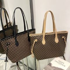 Ladies Tote Bag 2024Women Handbags Fashion Simple Mommy Bag Western Fashion Trend Shopping Bag All Network Quality First Service First Price Lowest