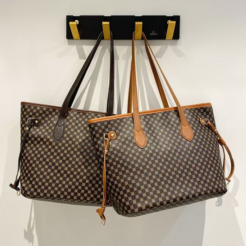 Ladies Tote Bag 2024Women Handbags Fashion Simple Mommy Bag Western Fashion Trend Shopping Bag All Network Quality First Service First Price Lowest