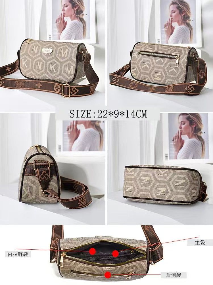 2025 fashion crossbody bag bag simple retro texture small bag female new autumn 100 shoulder mobile phone small square bag the first quality of the whole network the lowest price