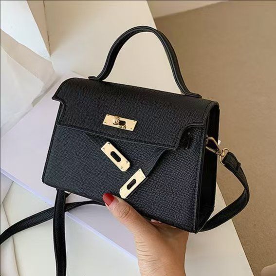 Cross-border Small Bag Women 2025 New Trend Women's Bag Kelly Bag Korean Version Shoulder Bag Fashion Hand Crossbody Bag The Whole Network Quality First Price Lowest