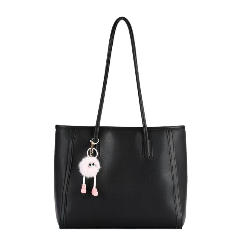 Atmospheric Commuter Texture Handbag  Autumn And Winter New All-in-one Korean Version Single Shoulder Underarm Bag Temperament Tote Bag Whole Network Quality First Service First Price Lowest