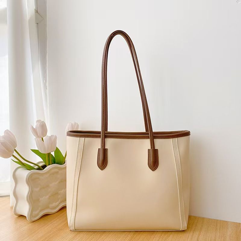 Atmospheric Commuter Texture Handbag  Autumn And Winter New All-in-one Korean Version Single Shoulder Underarm Bag Temperament Tote Bag Whole Network Quality First Service First Price Lowest