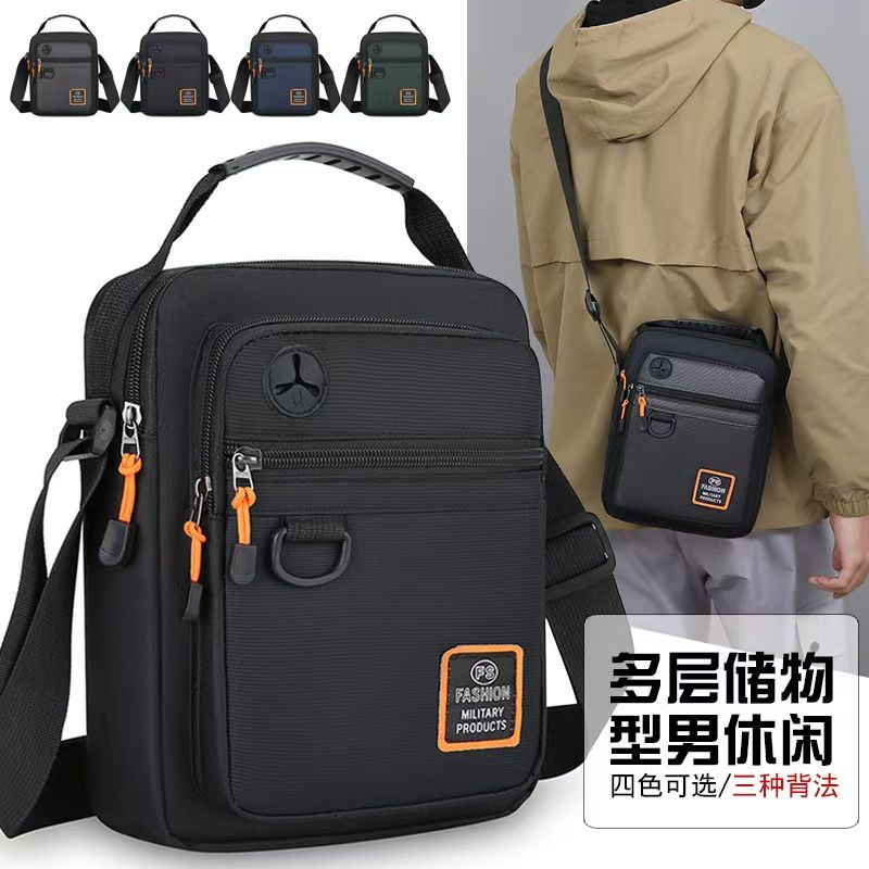 New Business Travel Men's Handbags Go Out Commuting All-in-one Shoulder Bag Large Capacity Leisure Travel Crossbody Bag Whole Network Quality First Service First Price Lowest