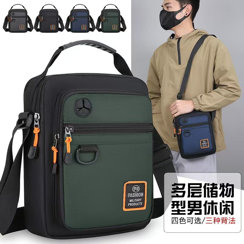 New Business Travel Men's Handbags Go Out Commuting All-in-one Shoulder Bag Large Capacity Leisure Travel Crossbody Bag Whole Network Quality First Service First Price Lowest
