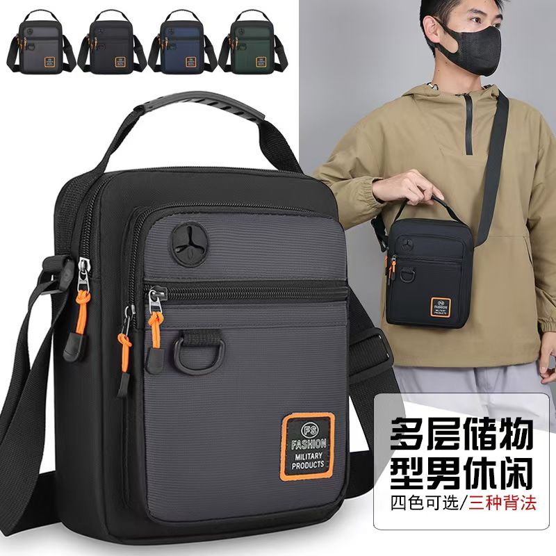 New Business Travel Men's Handbags Go Out Commuting All-in-one Shoulder Bag Large Capacity Leisure Travel Crossbody Bag Whole Network Quality First Service First Price Lowest