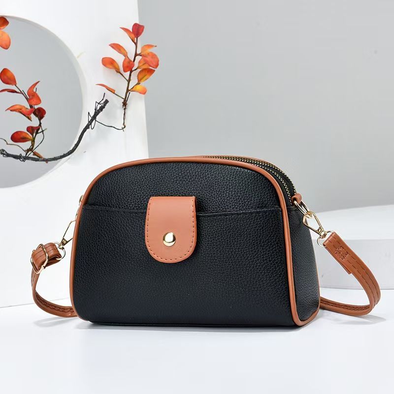 2025 New Fashion Guangzhou Shiling Bags Cross-border Bag Crossbody Bag Women's Texture Single Shoulder All Match Mobile Phone Bag The Whole Network Quality First Service First Price First
