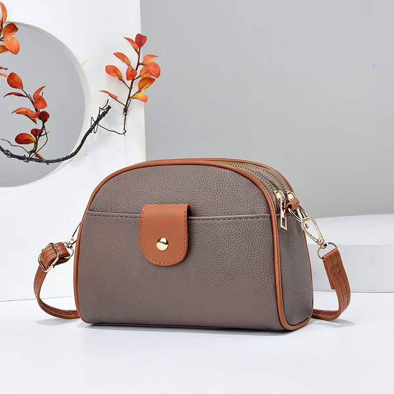 2025 New Fashion Guangzhou Shiling Bags Cross-border Bag Crossbody Bag Women's Texture Single Shoulder All Match Mobile Phone Bag The Whole Network Quality First Service First Price First