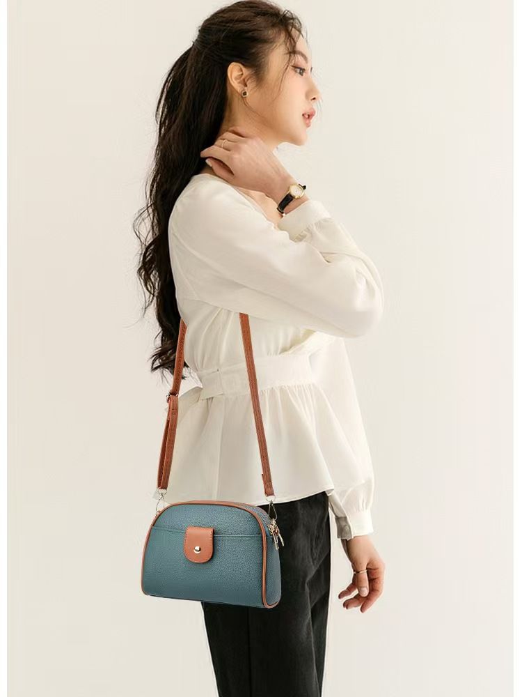 2025 New Fashion Guangzhou Shiling Bags Cross-border Bag Crossbody Bag Women's Texture Single Shoulder All Match Mobile Phone Bag The Whole Network Quality First Service First Price First