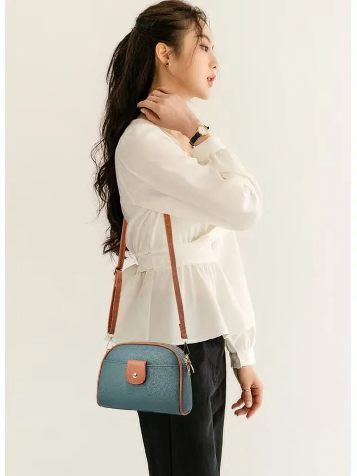 2025 New Fashion Guangzhou Shiling Bags Cross-border Bag Crossbody Bag Women's Texture Single Shoulder All Match Mobile Phone Bag The Whole Network Quality First Service First Price First