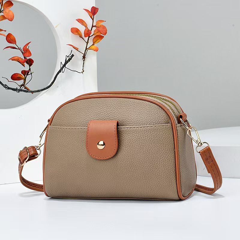 2025 New Fashion Guangzhou Shiling Bags Cross-border Bag Crossbody Bag Women's Texture Single Shoulder All Match Mobile Phone Bag The Whole Network Quality First Service First Price First