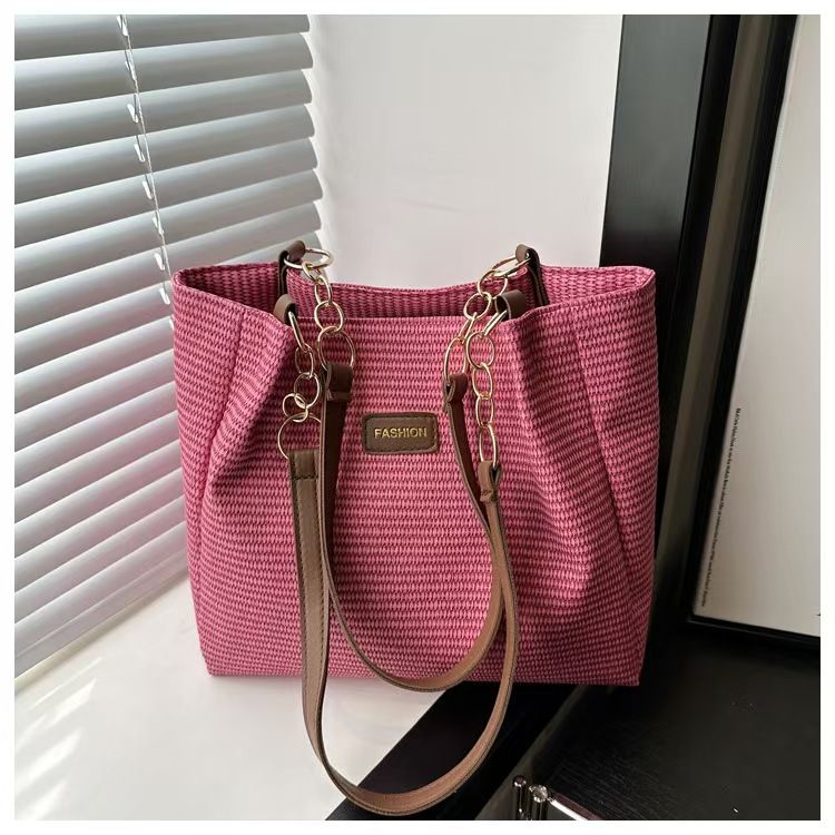 2025 New Model Large Capacity Casual Tote Bag - Student School Commute Backpack  Canvas Bag With Fashionable Texture  Stylish Large Commute Bag  The Best Quality And Service On The Whole Internet