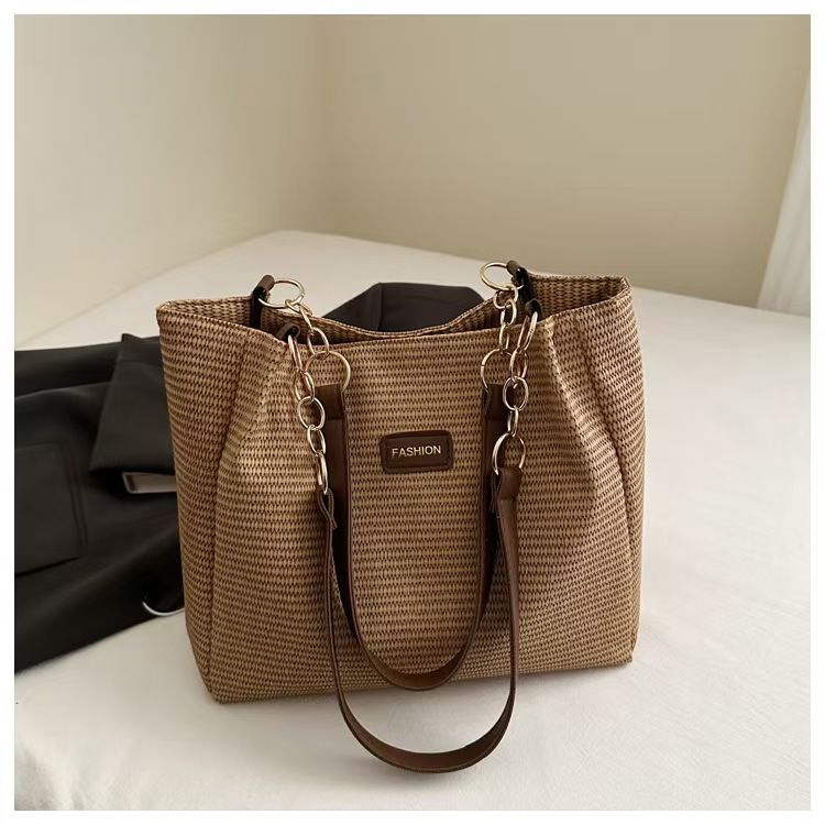 2025 New Model Large Capacity Casual Tote Bag - Student School Commute Backpack  Canvas Bag With Fashionable Texture  Stylish Large Commute Bag  The Best Quality And Service On The Whole Internet