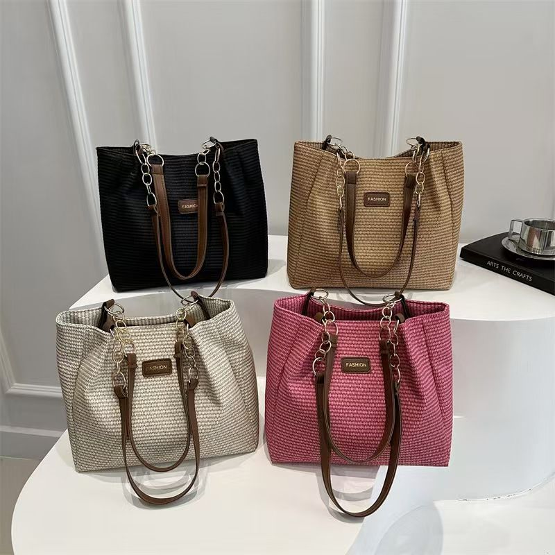 2025 New Model Large Capacity Casual Tote Bag - Student School Commute Backpack  Canvas Bag With Fashionable Texture  Stylish Large Commute Bag  The Best Quality And Service On The Whole Internet