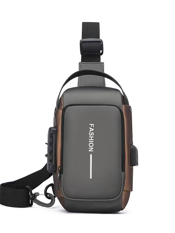 Cross-border new style slouch bag men's motorcycle bag chest bag high-end feeling, anti-theft single shoulder bag fashionable cycling men's outdoor quality first in the whole network