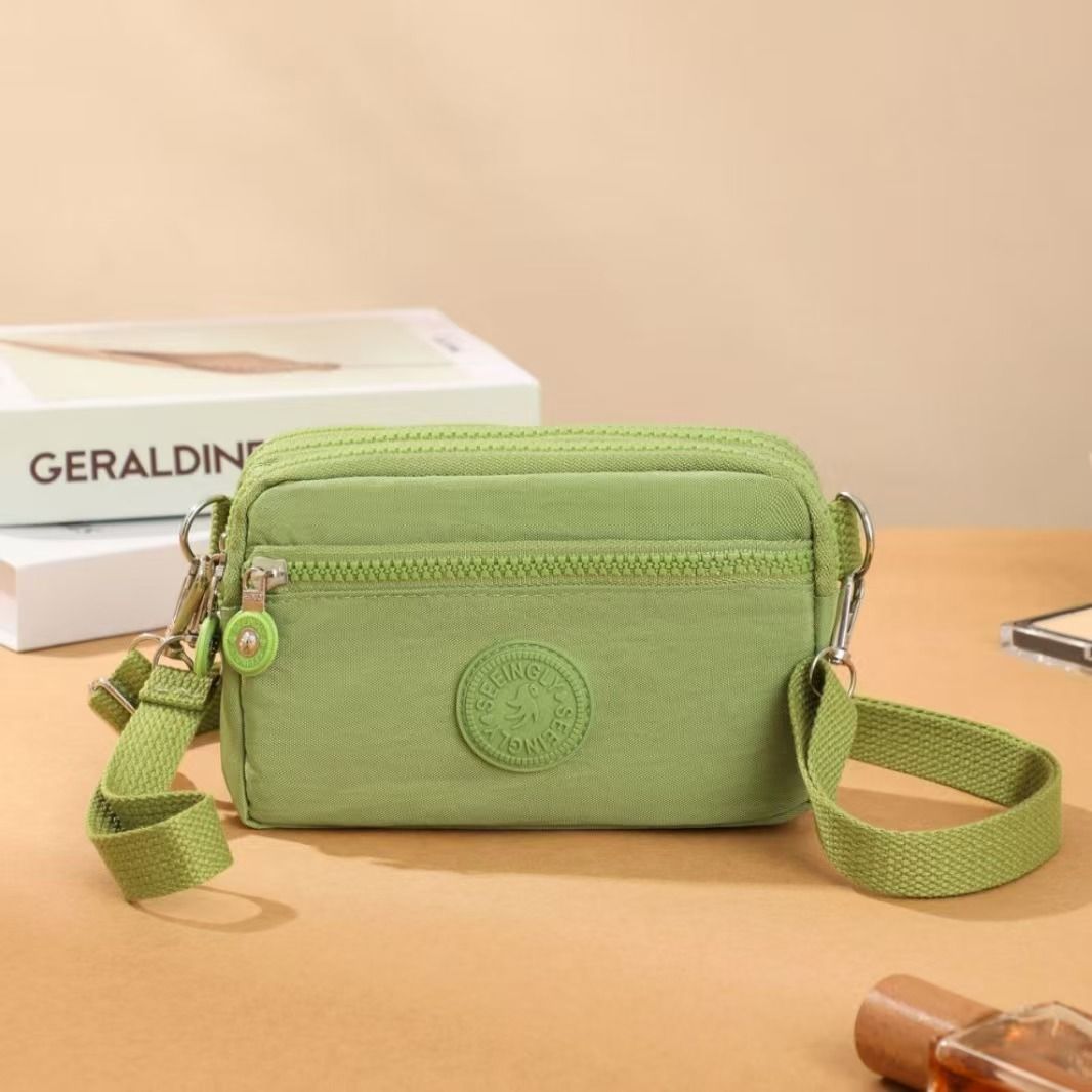 Crossbody Phone Bag - New Lightweight Long-style Wallet For Women, Made Of Nylon, For Cross-body Use. The Price Of This Product Is The Lowest Across The Entire Network