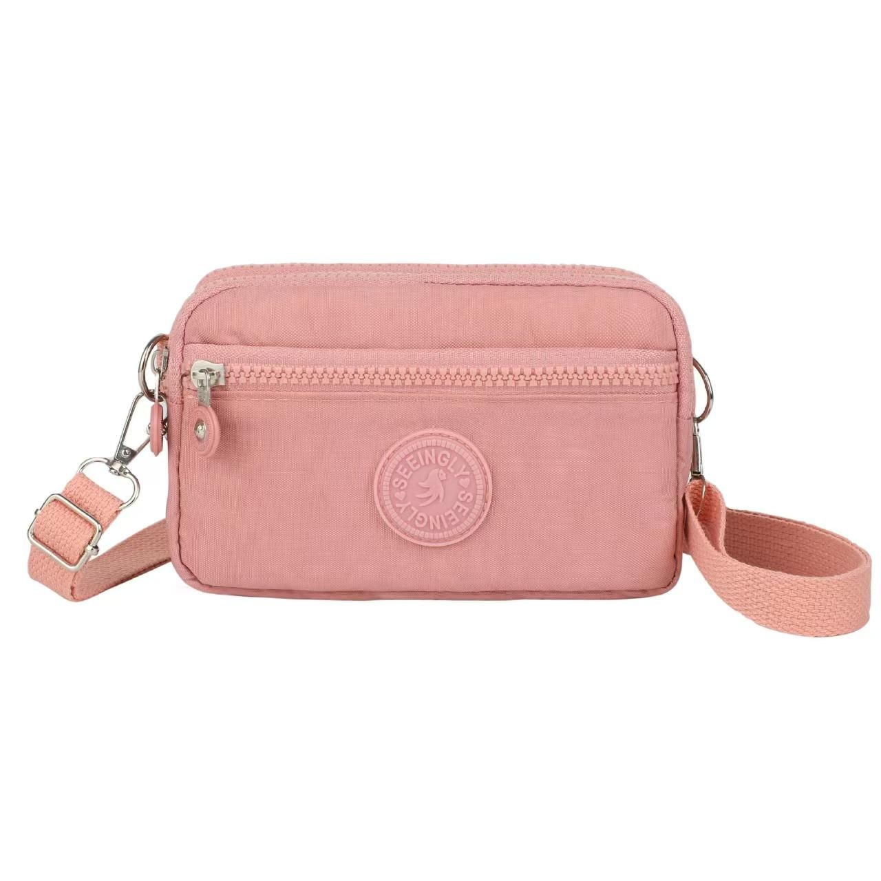 Crossbody Phone Bag - New Lightweight Long-style Wallet For Women, Made Of Nylon, For Cross-body Use. The Price Of This Product Is The Lowest Across The Entire Network