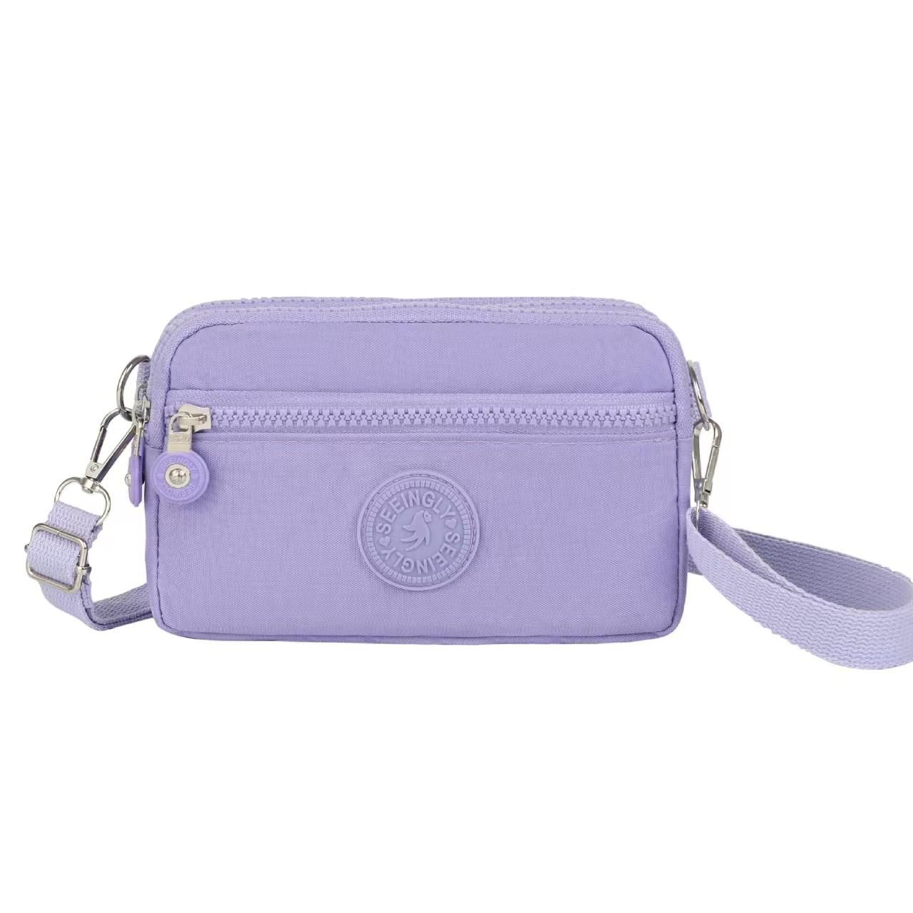 Crossbody Phone Bag - New Lightweight Long-style Wallet For Women, Made Of Nylon, For Cross-body Use. The Price Of This Product Is The Lowest Across The Entire Network