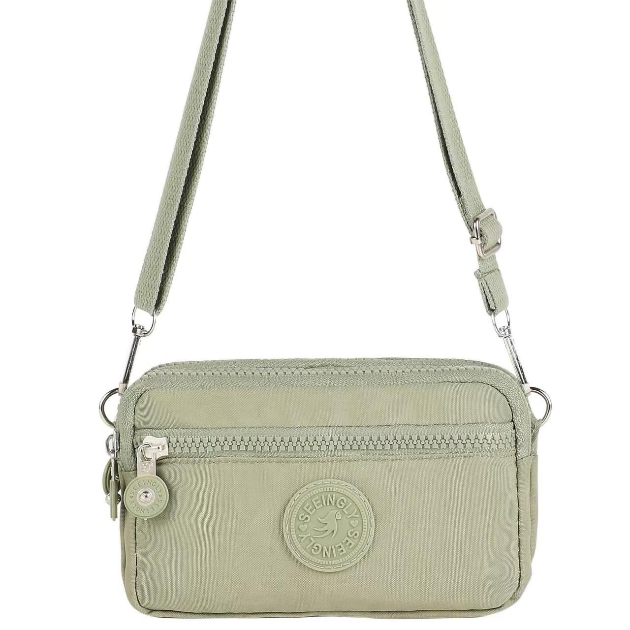 Crossbody Phone Bag - New Lightweight Long-style Wallet For Women, Made Of Nylon, For Cross-body Use. The Price Of This Product Is The Lowest Across The Entire Network