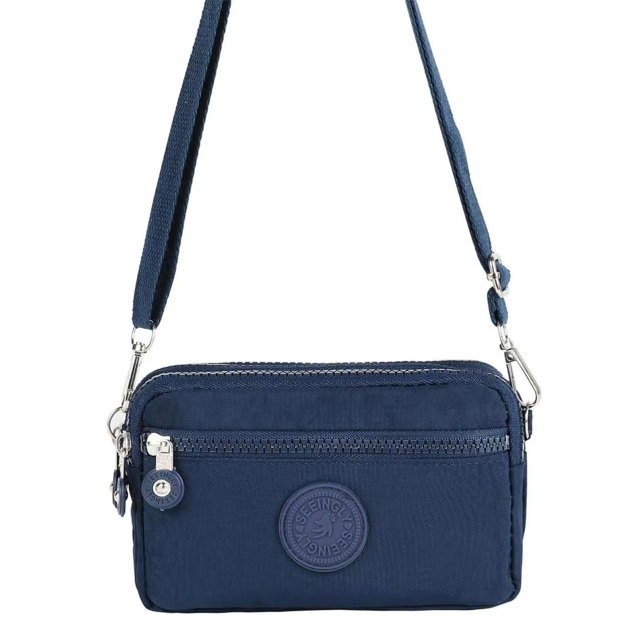 Crossbody Phone Bag - New Lightweight Long-style Wallet For Women, Made Of Nylon, For Cross-body Use. The Price Of This Product Is The Lowest Across The Entire Network
