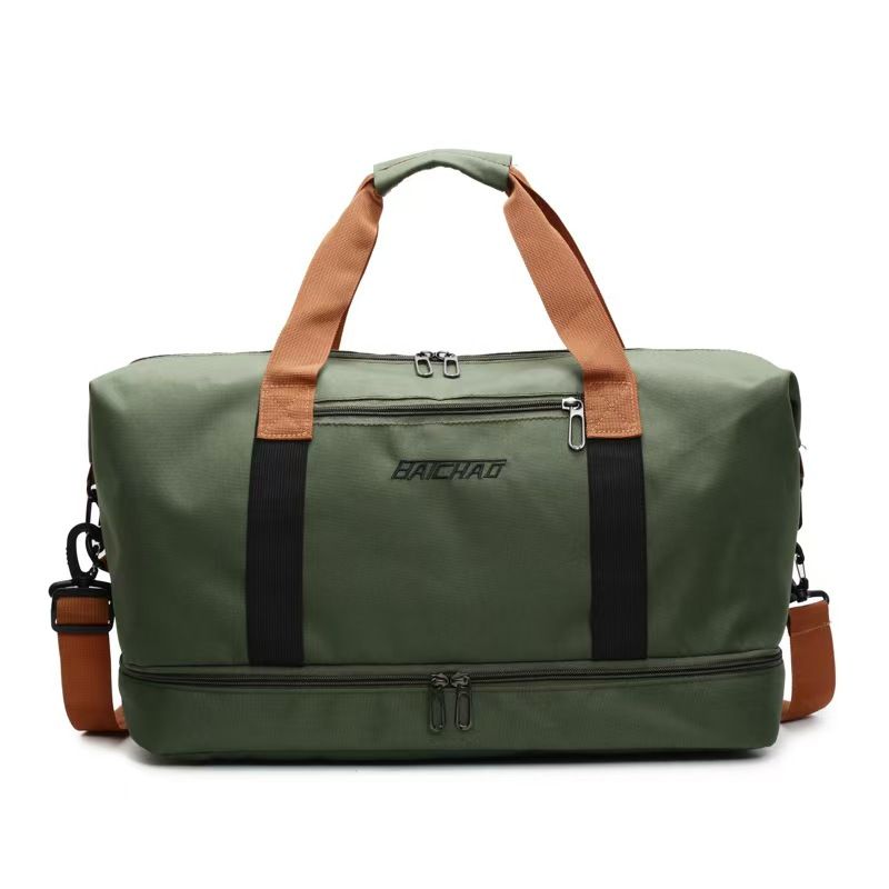 New Yoga Fitness Bag - Short-distance Business Trip Large-Capacity Luggage Storage Bag - Waterproof Independent Shoe Compartment - travel Bag - Top Quality Nationwide