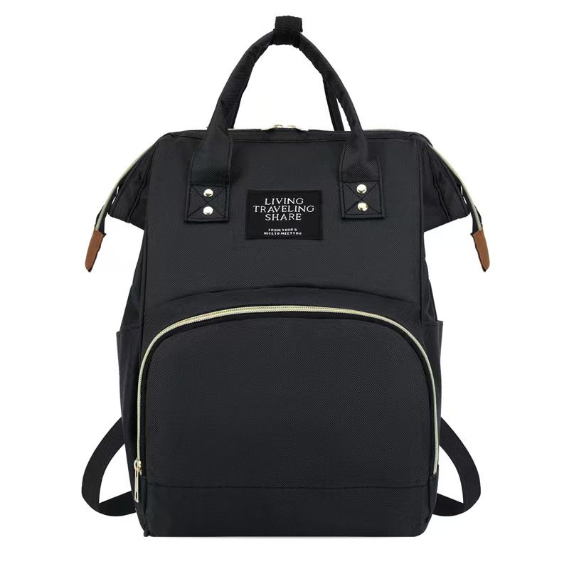 Mama Bag Double-Shoulder Backpack - Lightweight, Large Capacity, Fashionable Handbag, Multi-functional Mama Bag, Schoolbag, Maternity and Baby Milk Powder Bag - Top Quality Worldwide
