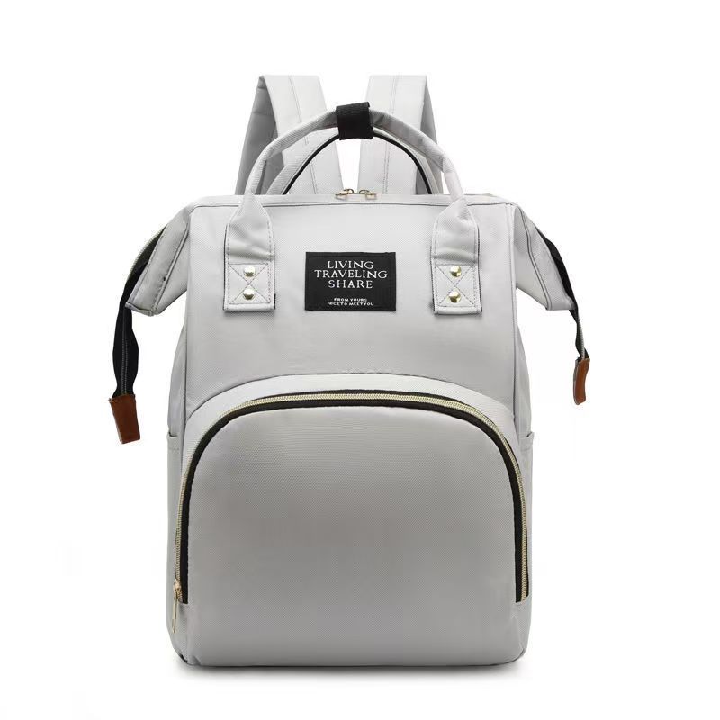 Mama Bag Double-Shoulder Backpack - Lightweight, Large Capacity, Fashionable Handbag, Multi-functional Mama Bag, Schoolbag, Maternity and Baby Milk Powder Bag - Top Quality Worldwide