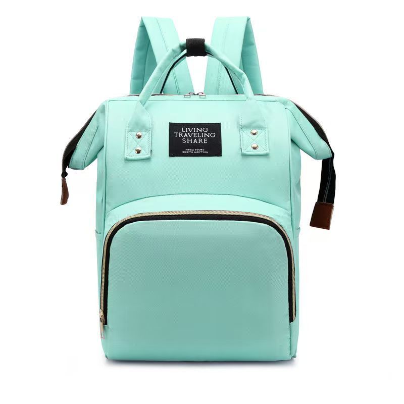 Mama Bag Double-Shoulder Backpack - Lightweight, Large Capacity, Fashionable Handbag, Multi-functional Mama Bag, Schoolbag, Maternity and Baby Milk Powder Bag - Top Quality Worldwide