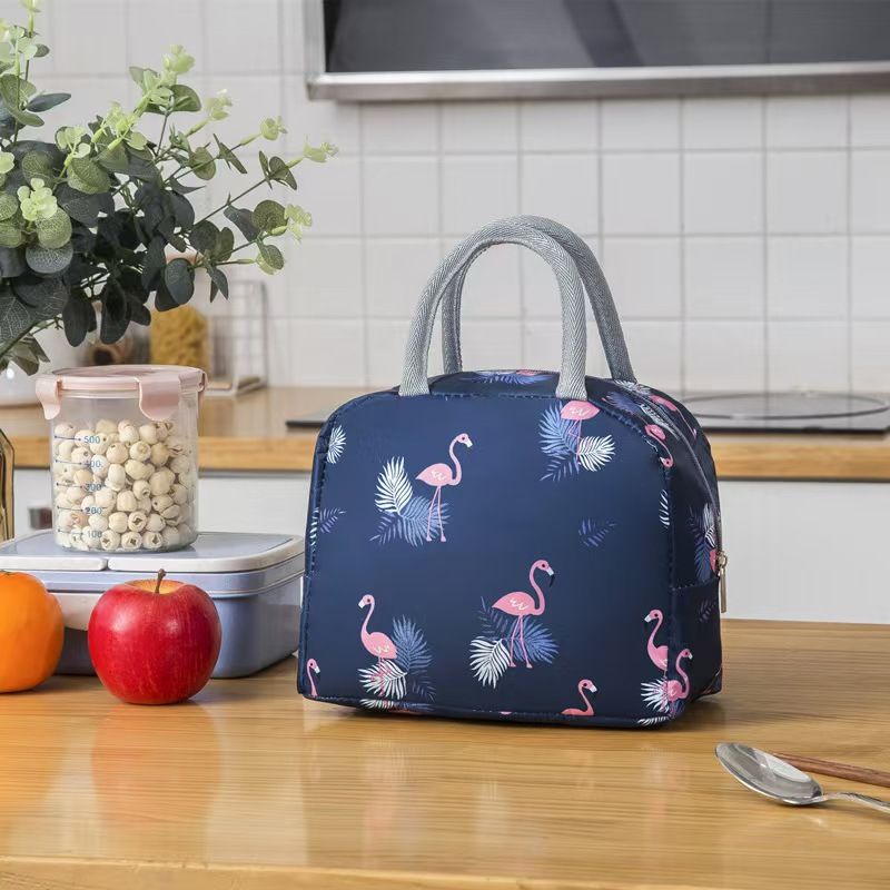 Fashion Handbags Lunch Box Portable Insulated Canvas Lunch Bag Thermal Food Picnic Lunch Bags For Women Kid The highest quality across the entire network