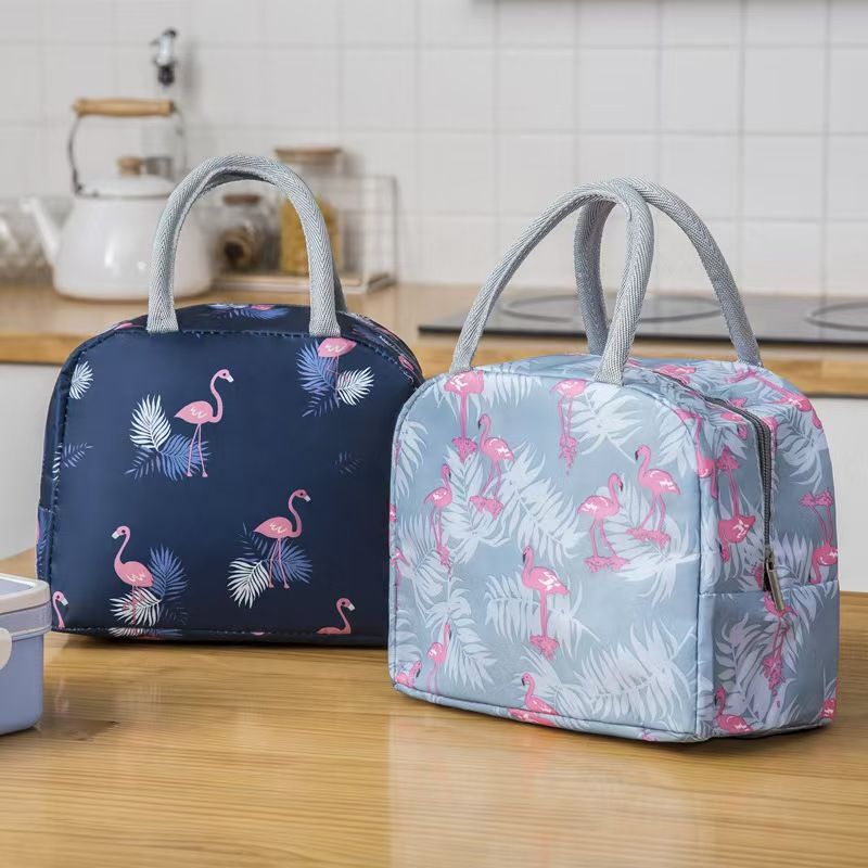 Fashion Handbags Lunch Box Portable Insulated Canvas Lunch Bag Thermal Food Picnic Lunch Bags For Women Kid The highest quality across the entire network
