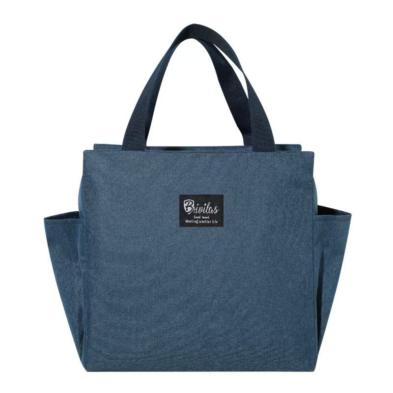 Large-capacity Oxford Cloth Lunch Box Bag - Perfect For Office Workers To Carry Lunch, Simple And Portable Lunch Box, Convenient For Taking To Work. The Best Quality Lunch Bag Available Online.