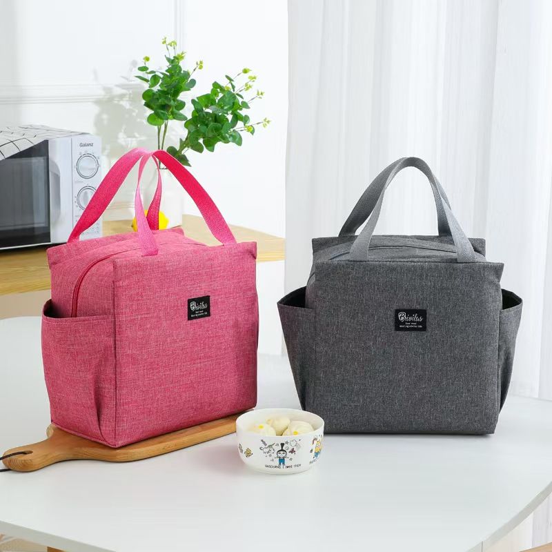 Large-capacity Oxford Cloth Lunch Box Bag - Perfect For Office Workers To Carry Lunch, Simple And Portable Lunch Box, Convenient For Taking To Work. The Best Quality Lunch Bag Available Online.