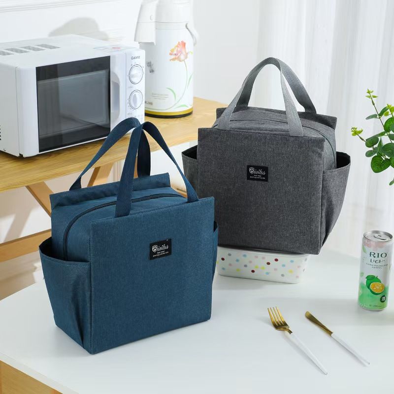 Large-capacity Oxford Cloth Lunch Box Bag - Perfect For Office Workers To Carry Lunch, Simple And Portable Lunch Box, Convenient For Taking To Work. The Best Quality Lunch Bag Available Online.