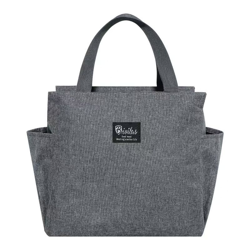 Large-capacity Oxford Cloth Lunch Box Bag - Perfect For Office Workers To Carry Lunch, Simple And Portable Lunch Box, Convenient For Taking To Work. The Best Quality Lunch Bag Available Online.