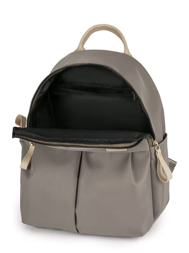 Double Shoulder Bag - New 2025 Style Trendy Travel Nylon Fabric Small Backpack For Women, Versatile And Fashionable Canvas Small Bag For Carrying Books And Bags.