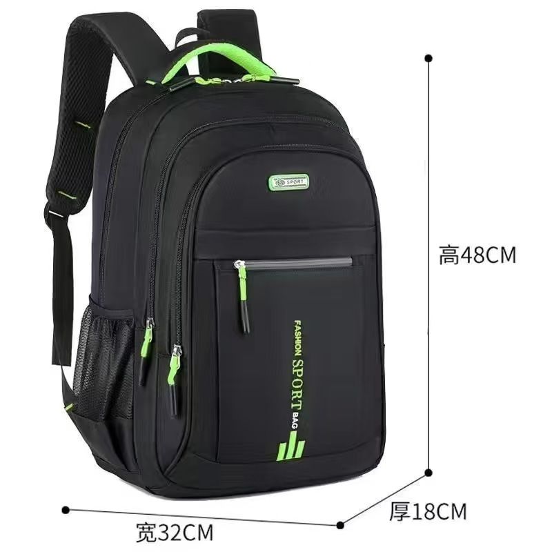 Cross-border Duffel Bag For Men, Large Capacity Business Computer Backpack For Women, Travel And Hiking Bag For Girls, Schoolbag For Middle And High School Students