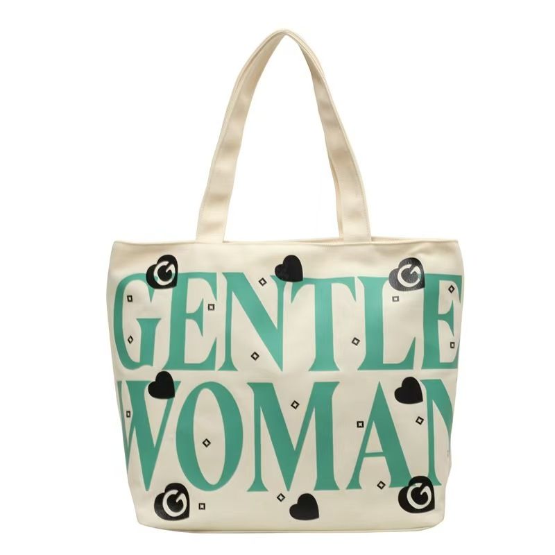 Canvas Bag - Large Capacity Tote Bag - School Commuting Bag - Versatile Printed Mom's Handbag - Shoulder bag - Crossbody Bag - Shopping Bag - Top Quality Across The Entire Network