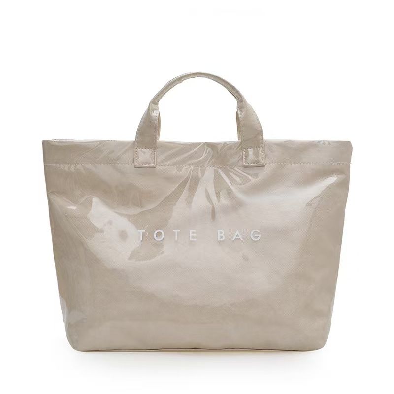 Fashionally Stylish Durable Paper Women's Bag - New Trendy Casual Commuting Handbag With Large Capacity Versatile And Fashionable Tote Bag