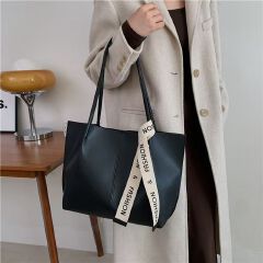 Large Capacity Women's Bag 2024 Spring/Summer New Niche Retro Shoulder Bag Advanced Sense Large Bag Commuter Tote Bag Tide Whole Network Quality First Service First Price Lowest