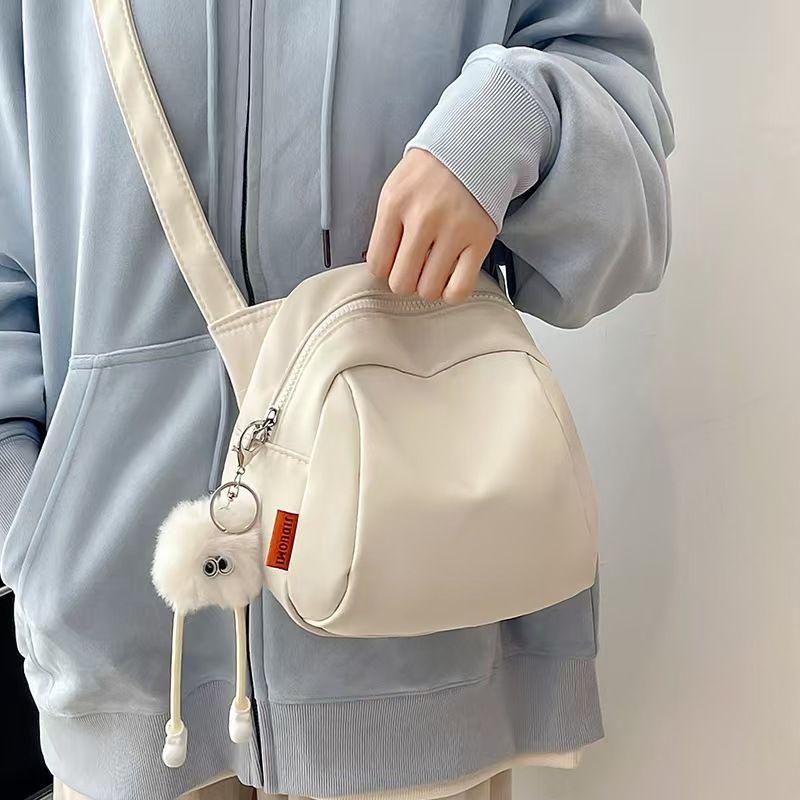 New Style Women's Bag - Japanese-Style Casual Crossbody Bag Fresh And Light Suitable For Students Simple And Elegant Single-Shoulder Bag Fashionable Small Bag Trendy Women's Bag