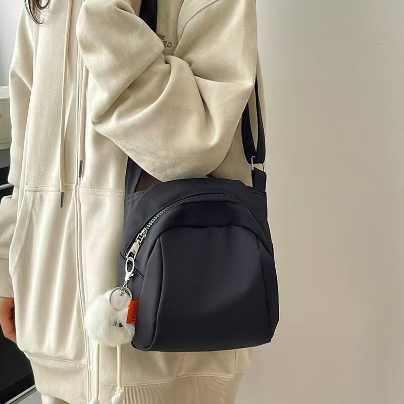 New Style Women's Bag - Japanese-Style Casual Crossbody Bag Fresh And Light Suitable For Students Simple And Elegant Single-Shoulder Bag Fashionable Small Bag Trendy Women's Bag
