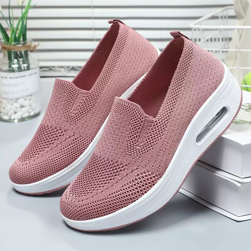 New Arrival Women Breathable Running Shoes Fashion Sneakers Breathable Lightweight Fashion Casual Shoes For Lady Sport Shoes Fitness Athletic Sport Shoes