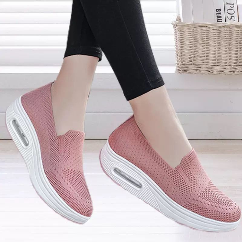 New Arrival Women Breathable Running Shoes Fashion Sneakers Breathable Lightweight Fashion Casual Shoes For Lady Sport Shoes Fitness Athletic Sport Shoes