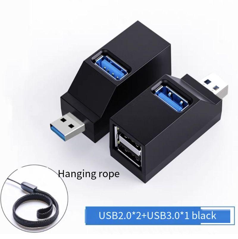 2pcs of USB3.0 extender one to three multi-port splitter high-speed laptop USB converter Hub expansion dock