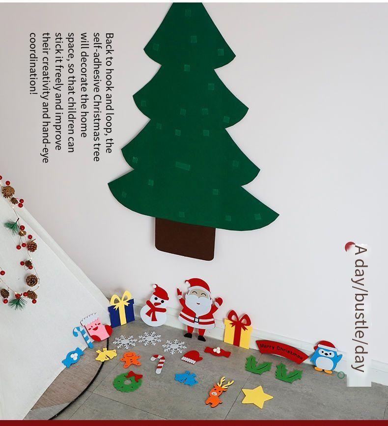 DIY Magic Christmas Tree+Decorative Lights 100x70CM Creative Christmas Lantern Room Decorative Christmas Banners & Garlands