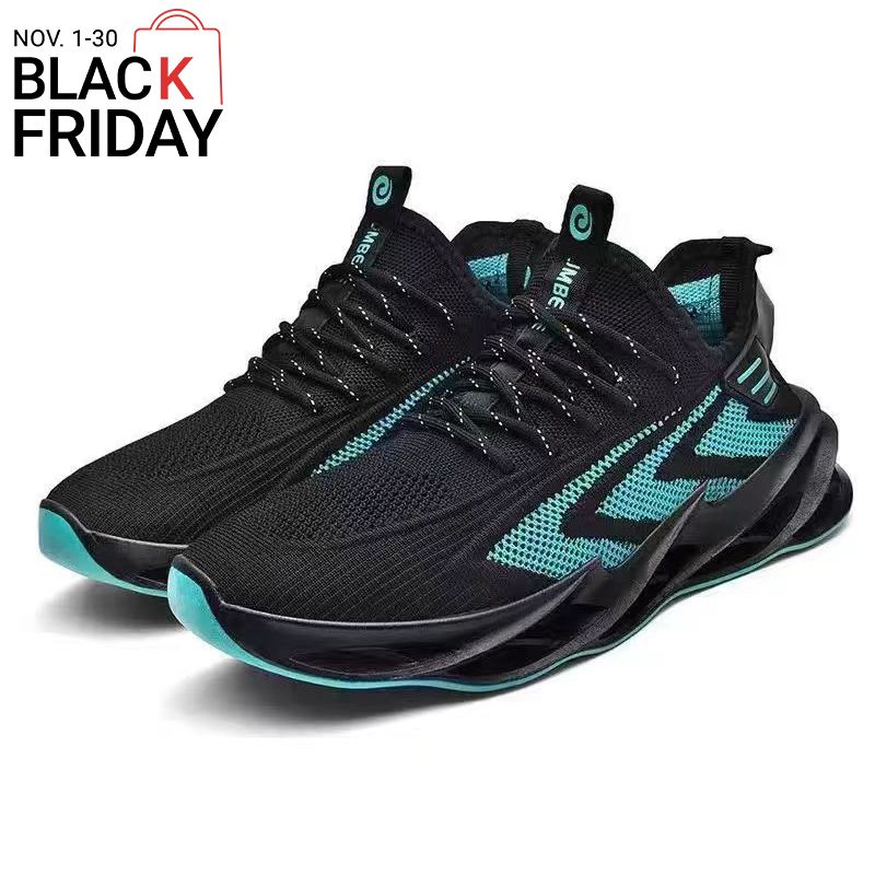 Promotion---Men Sneakers casual sports shoes Elastic sole Weaving materials Breathable and wear-resistant  Basketball shoes Football Gift Opening Gift