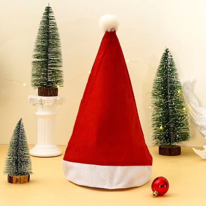 Children Christmas hats Christmas decorations luminous adult Santa Claus hats Christmas gifts small gifts wholesale