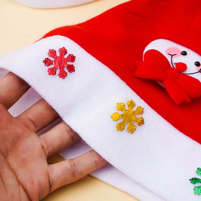Children Christmas hats Christmas decorations luminous adult Santa Claus hats Christmas gifts small gifts wholesale
