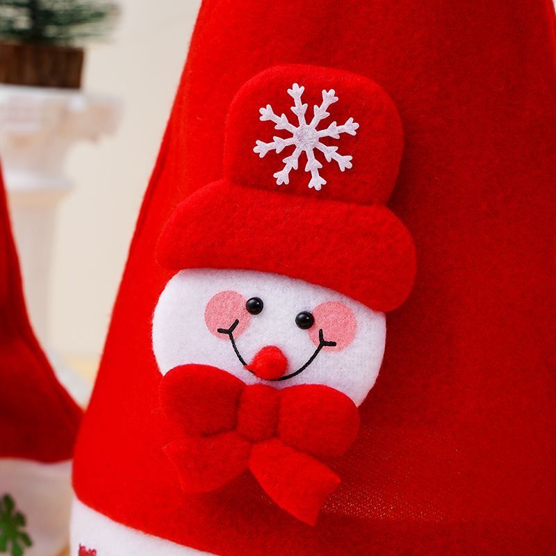 Children Christmas hats Christmas decorations luminous adult Santa Claus hats Christmas gifts small gifts wholesale