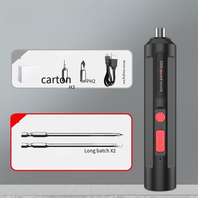 Electric screwdriver rechargeable household small electric screwdriver Hand Tools mini automatic screwdriver tools